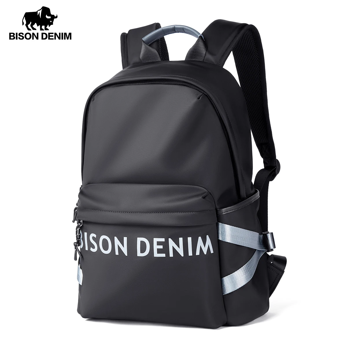 BISON DENIM New Fashion School Bag Casual Travel Laptop Notebook Business Bags Student Men Women Girls Teenager Sport Backpack