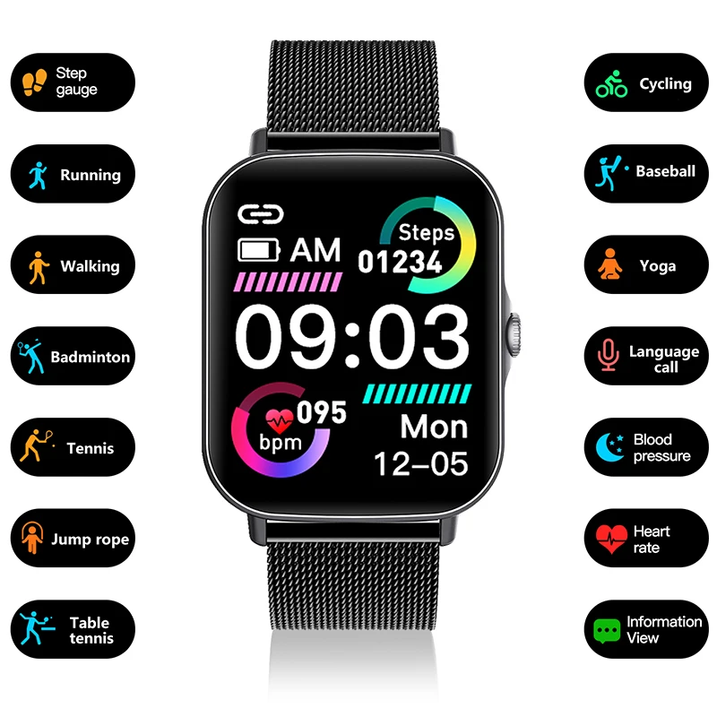 LIGE 2022 Men Smart watch 1.69\