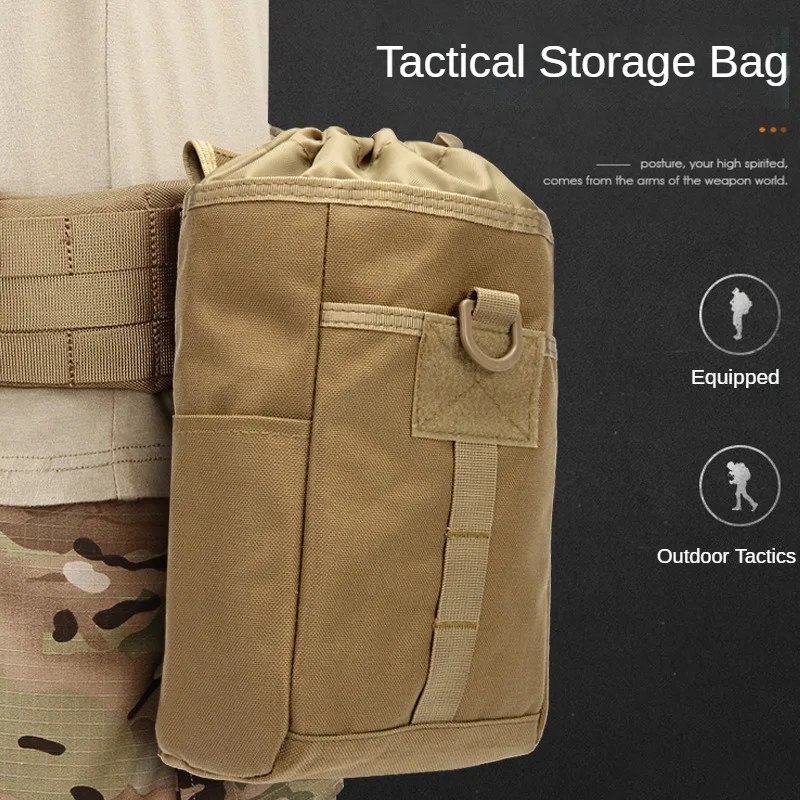 New outdoor waist bag military fan storage bag sports waterproof mountaineering bag small items debris recycling