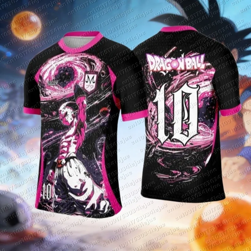 

Новая спортивная футболка 2026 года Dragon Ball Z NO.10 Special Edition для мужчин: свободная, дышащая, быстросохнущая, для футбола и спорта