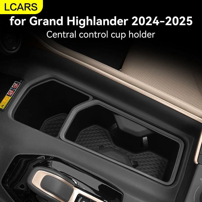 

Lcars-Applicable to 24-25 Grand Highlander Central Control Cup Cover Anti-Slip Pad Easy to Install New Car Interior Products