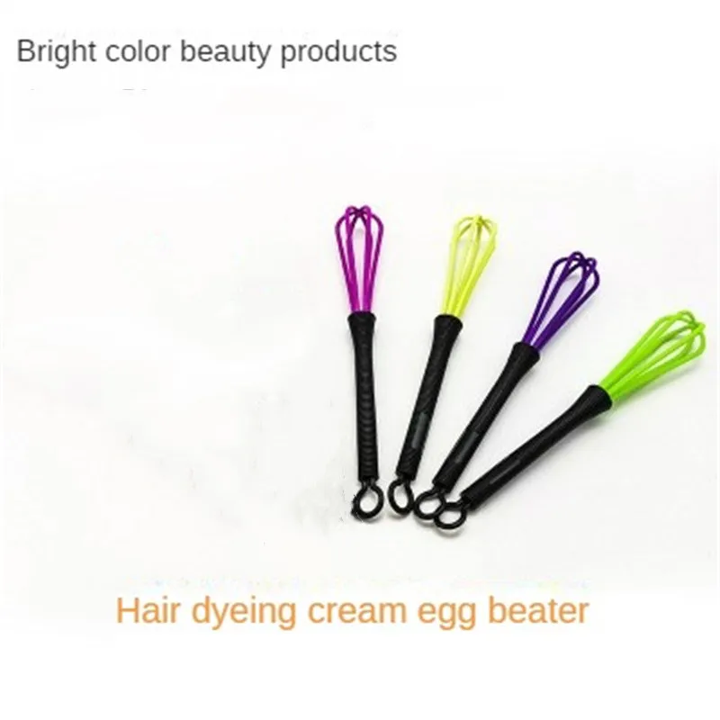 18cm Mini Agitator Plastic Whisk Egg Beater Hair Color Paint Stirrer Mixer Milk Shake Cream Stirring Kitchen Gadget Accessories