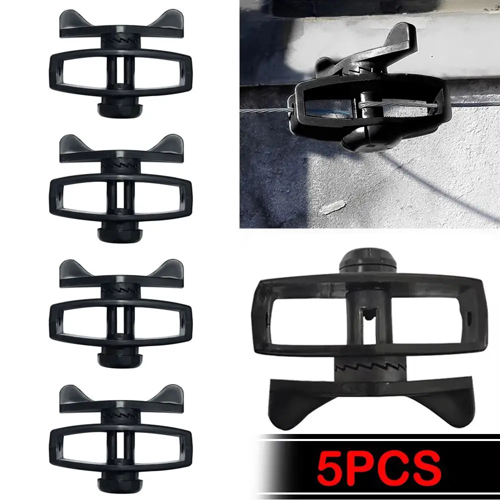 New Plastic Wire Tightener Black Portable Cable Tensioner Wire Clamp Fence