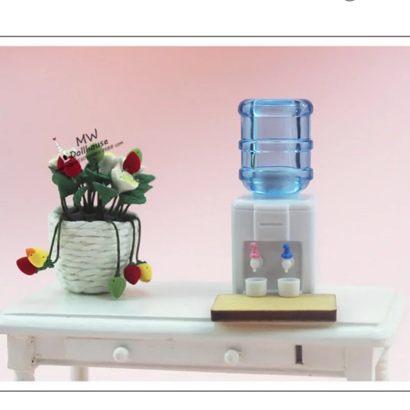Mini Water Dispenser Home Decoration Accessories Miniature Food Play Scene Model Living Room The Dollhouse Mini Accessories