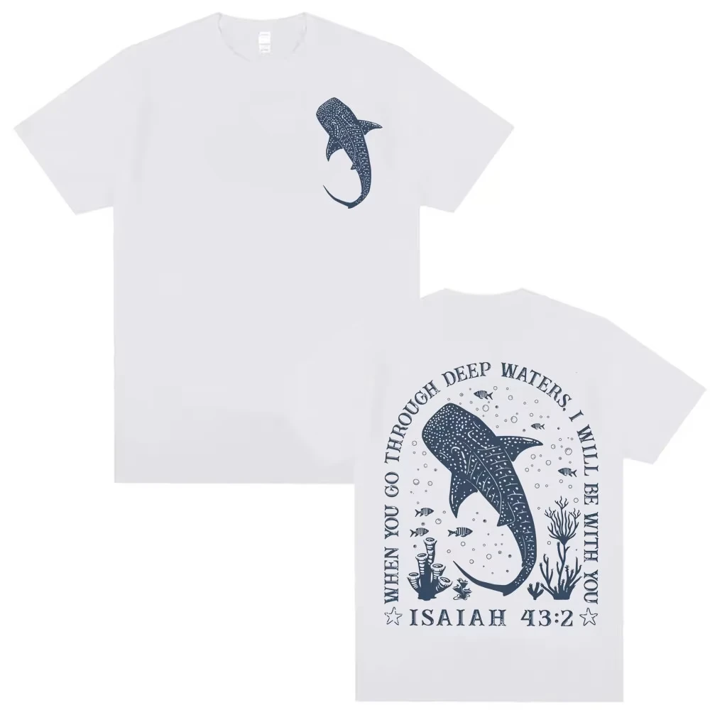 تي شيرت رجالي من القطن الخالص من 2025، الكتاب المقدس المسيحي، مريح وجيد التهوية وعالي الجودة، وهو يجب اقتناؤه للمهرجانات #4