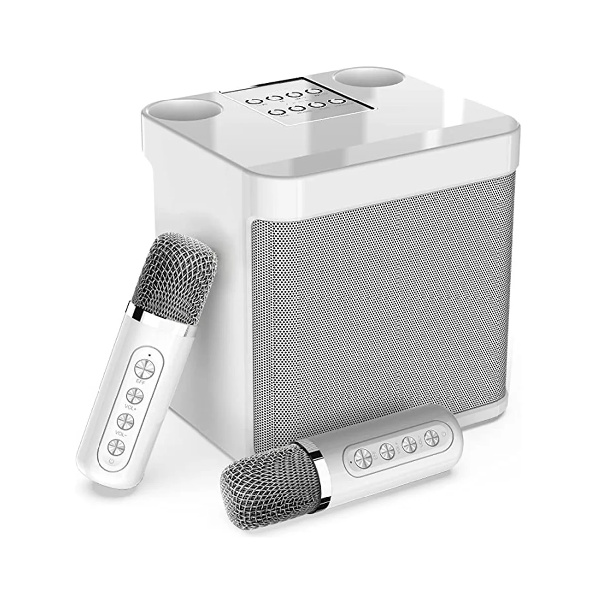 Sistema de PA Portátil con Bluetooth, 2 micrófonos inalámbricos, reunión familiar, Reunión, Picnic