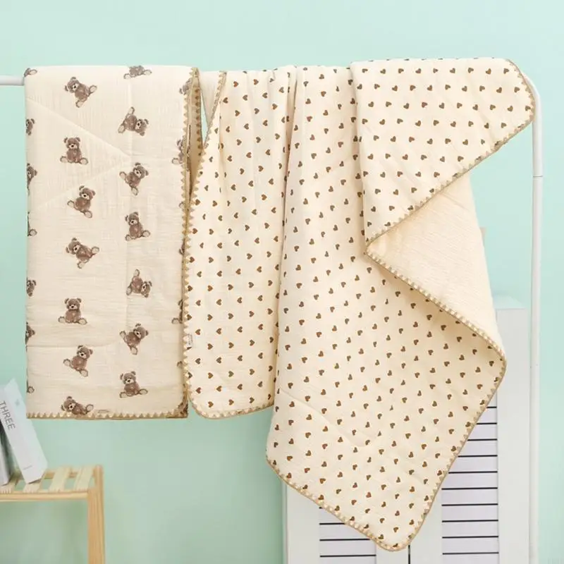 e06f男の子のためのベビーブランケット幼児のマルチパターンデザイン軽量通気性のある子供の毛布キルティングベイビーエッセンシャル
