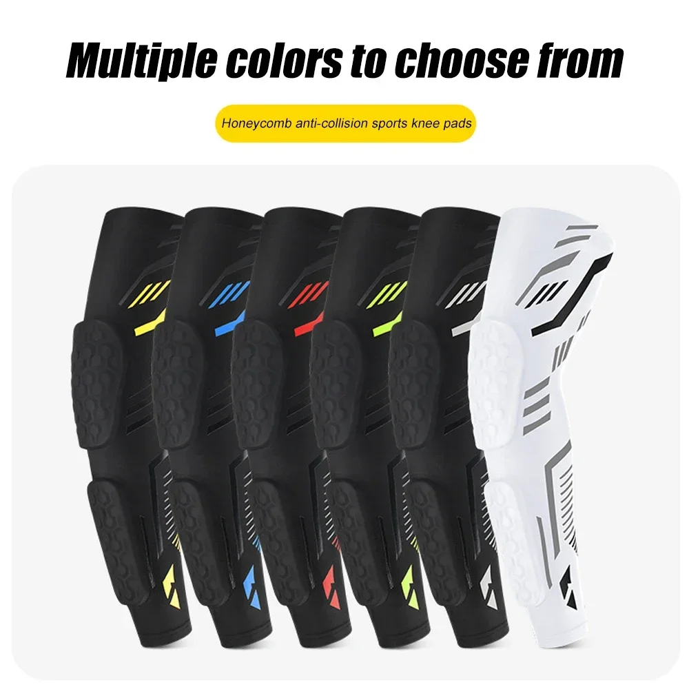 Sports Anti-collision Padded Arm Sleeves, Elbow Forearm Honeycomb Pads for Men Women Gym Football Basketball Volleyball Soccer