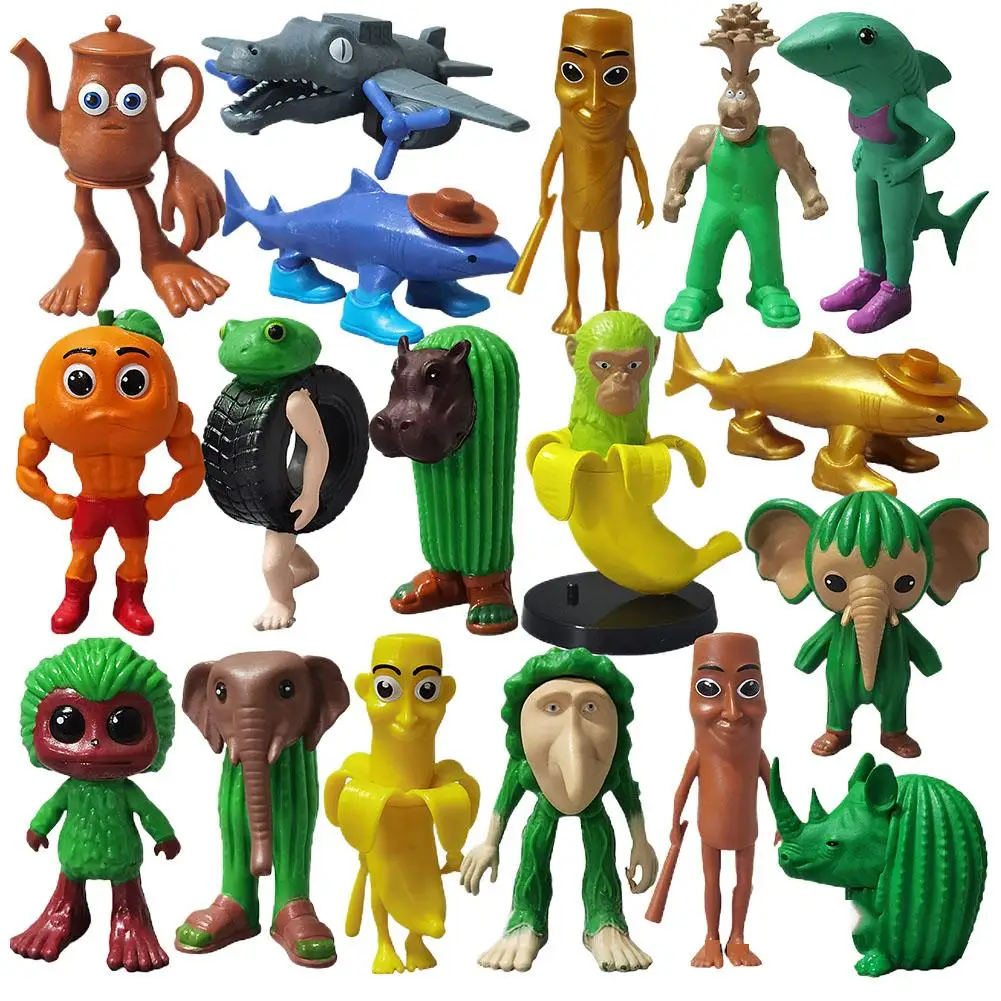 تونغ صحور شخصية كابتشينو قاتلينو الشكل لعبة Tralalero Tralala عمل أرقام القرش الشكل تحصيل هدية لعبة هدية صندوق #2