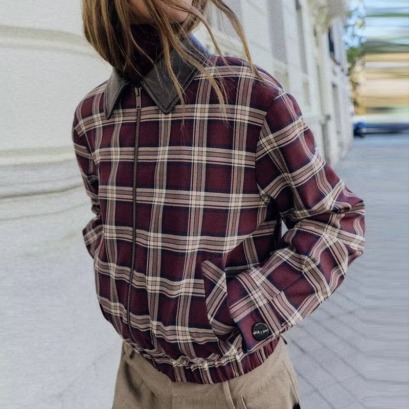 طقم فايون نسائي لشتاء 2025 مع معطف بياقة واقفة وسراويل واسعة بطيات نمط تشي طويل Sve مقاس للبالغين مصنوع في الصين #2