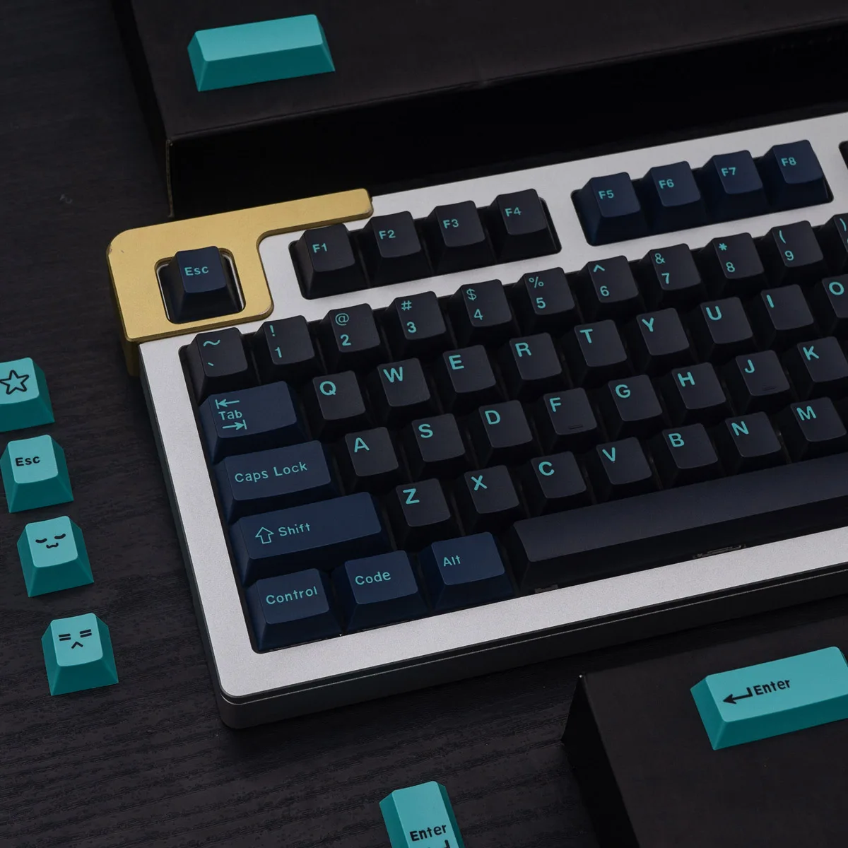 Imagem -03 - Gmk Hammerhead 173 Teclas Duplo Tiro Keycap Cereja Perfil Inglês Personalizado Personalidade Keycaps para Teclado Mecânico Gmk Pro Tm8