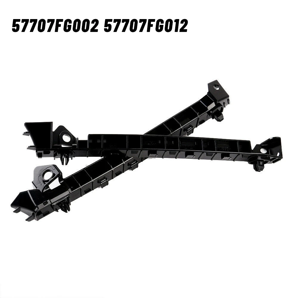 Suporte de suporte dianteiro esquerdo e direito para-choques para Subaru Impreza 2008-2011, GT & WRX, 57707FG002, 57707FG012, 1 par