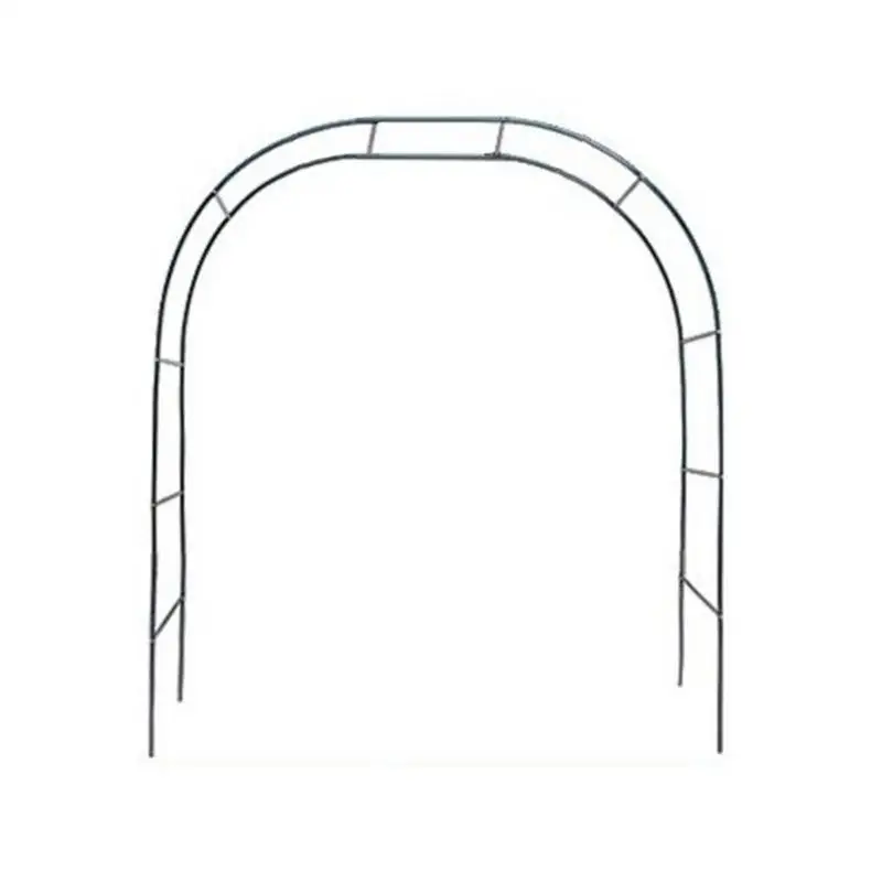 

Plants Stand Wrought Iron Arch Branches Wedding Decoration Stable Garden Tool Home Black DIY Climbing Pergola