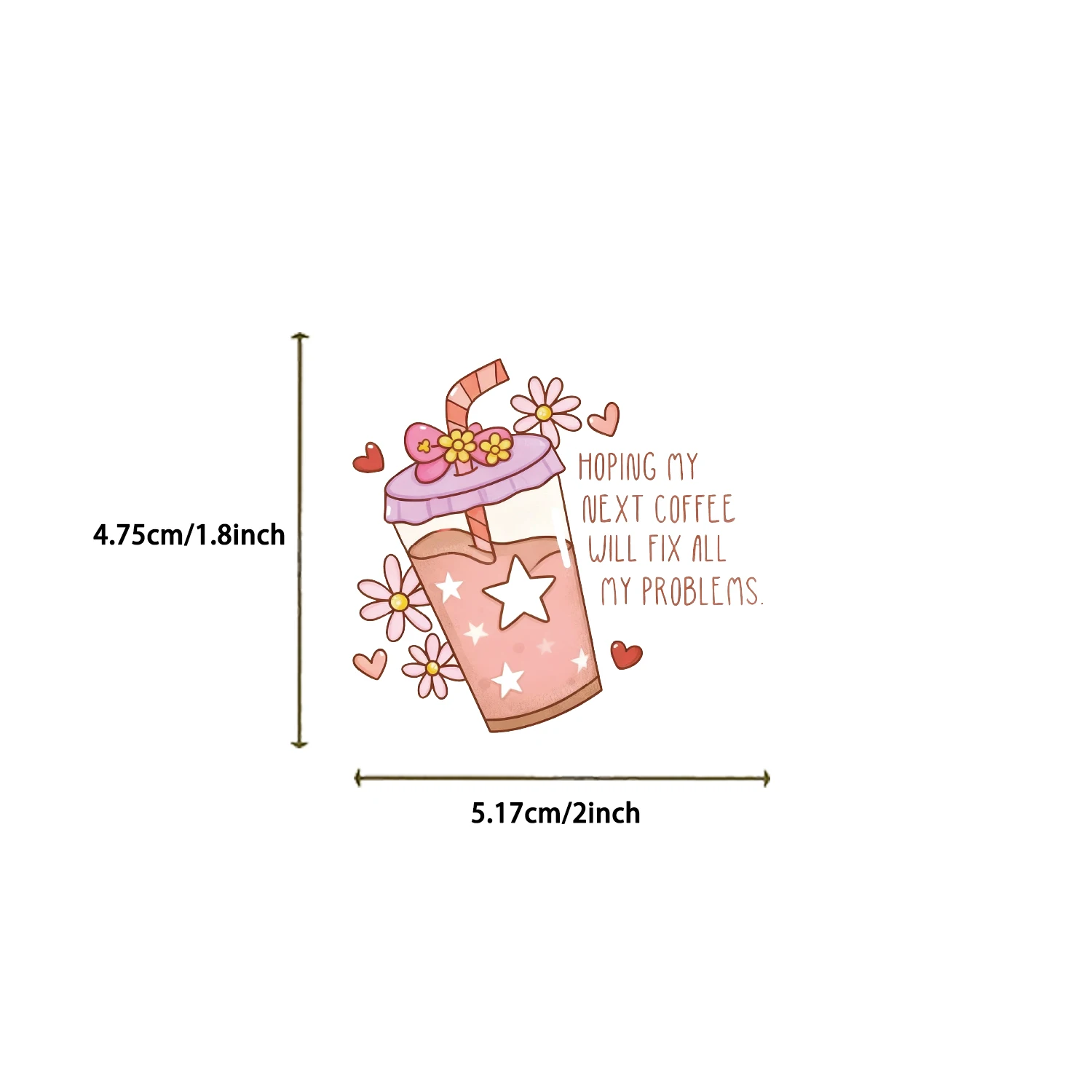 50 adesivi divertenti caffè 2 adesivi graffiti squisiti e fantastici - adesivi cartoni animati per laptop - decorazioni regalo divertenti e classiche