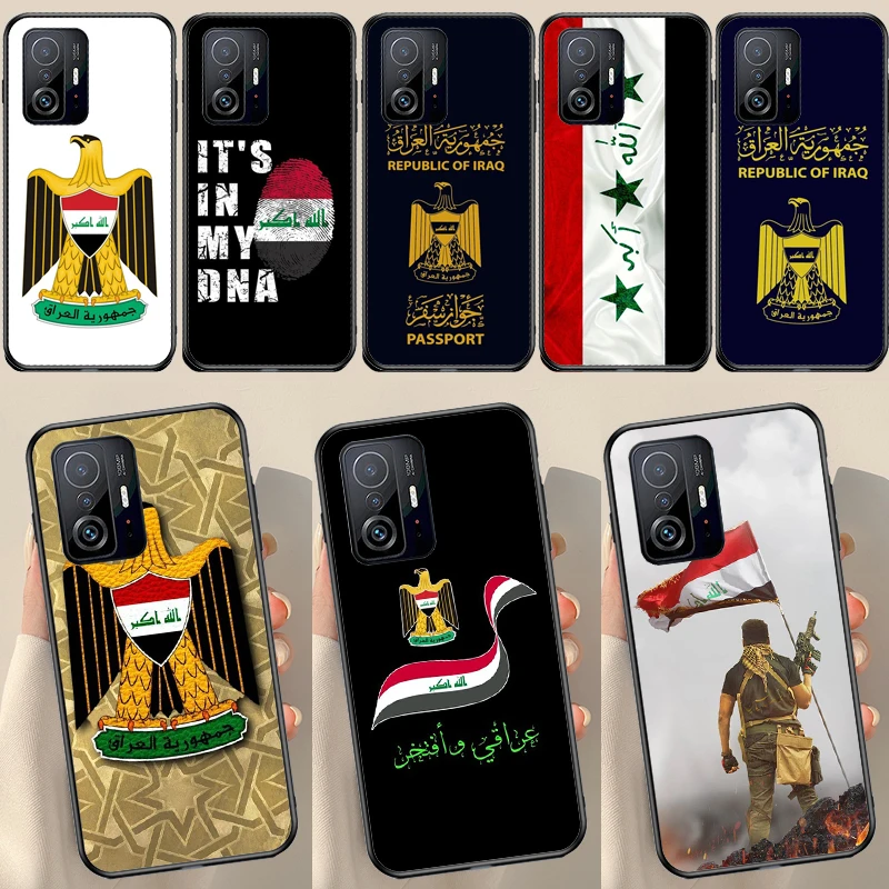 Iraqi Iraq National Flag For POCO X5 X3 F5 Pro X4 F4 GT M5s C40 F3 Case For Xiaomi 13 Lite 12 11T 12T Pro 12X Cover