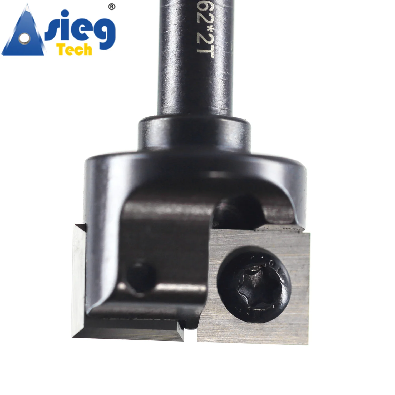 Spiral Flush Trim Router Bit 8mm Shank Surfacing Template Trimmer 25.4mm Cut Diameter Carbide Insert Cutter