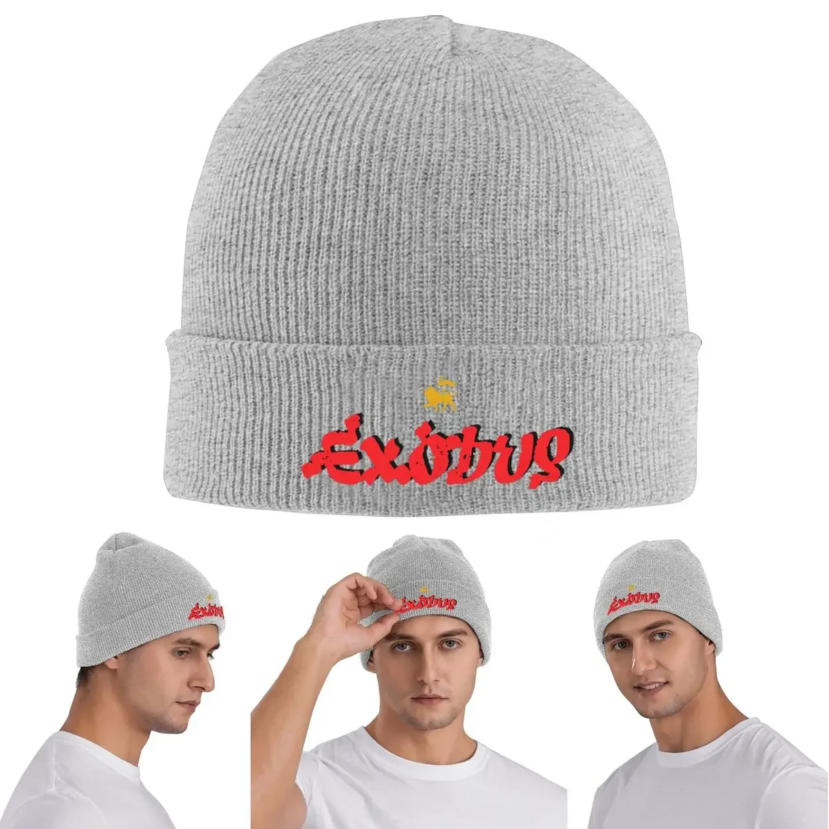 New Exodus Warm Knitted Cap Winter Knit Bonnet Hat Skullies Beanies Hip Hop Caps for Unisex