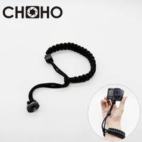 For Gopro Accessories wrist strap Anti-Lost weave + 1/4 Screw Hand for GO PRO Hero 13 12 11 10 DJI OSMO Action 5 4 Insta360 X4