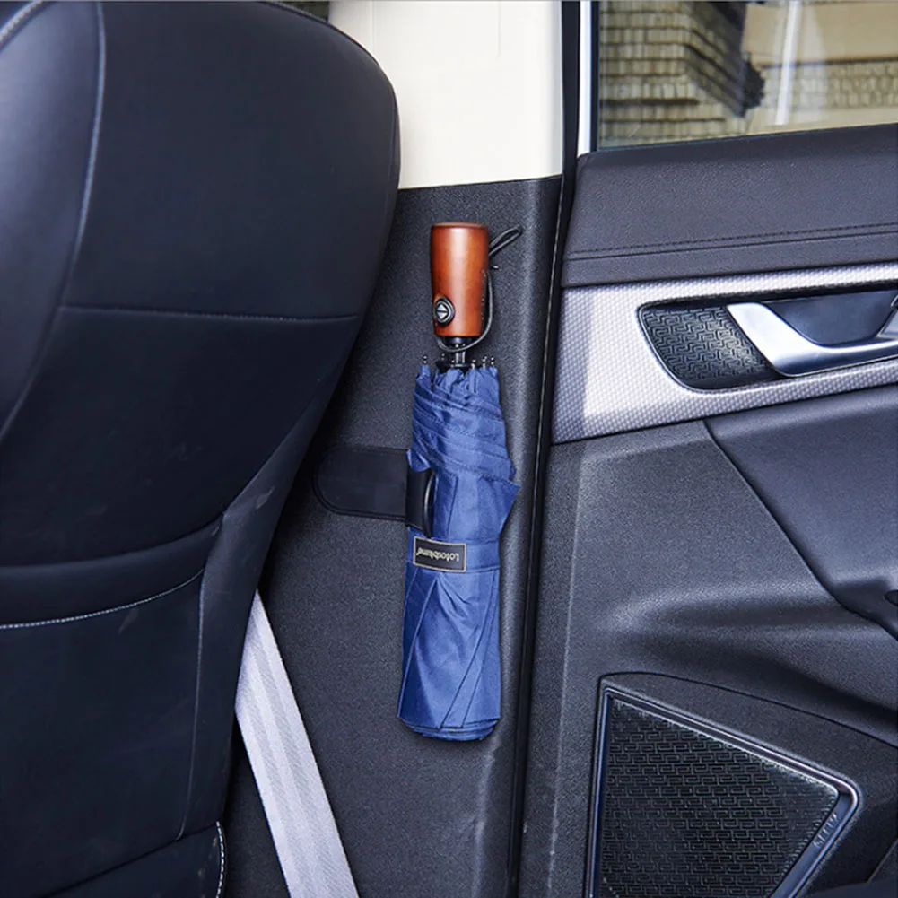 1-5pcs Umbrella Holder Car Umbrella Hook Universal Trunk Storage Organizer Hook Mounting Bracket Interior Auto Accessories