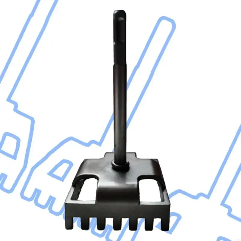 Steel Oscillating Power Tool Rectangle Hole Cutter for Cutting Hole Rectangular in Panel Electrical Box Gypsum Boards