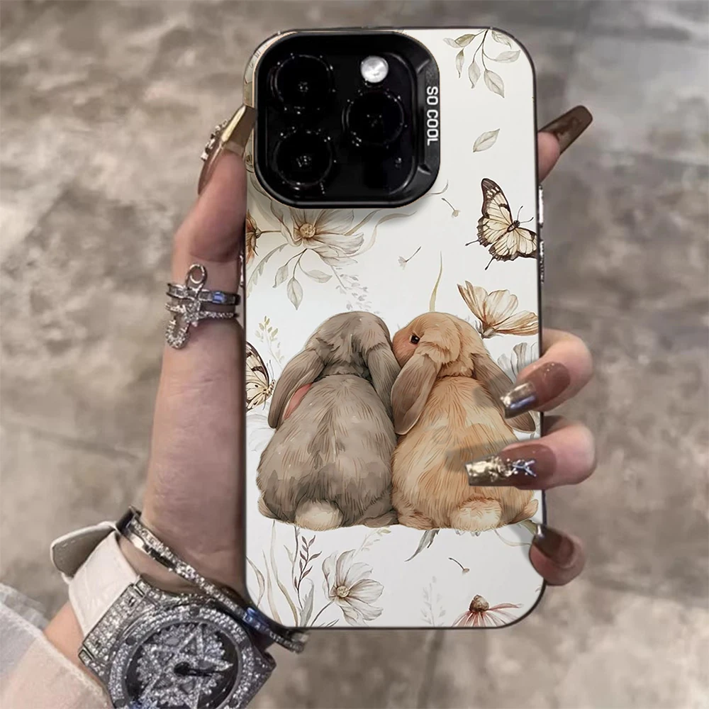 Niedliche Erdbeer-Häschen-Handyhülle für Xiaomi Redmi Note 17 Pro Max Hüllen Redmi Mi 11 Lite 5G 14 15 14T 15T 13T Pro Drop Fundas – Detail 7