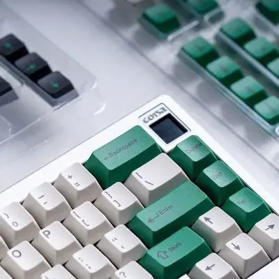 Classic Green, Original Height PBT Keycaps Cherry Keycaps