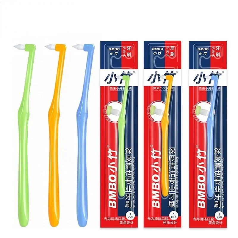 Orthodontic Toothbrush Pointed and Flat Head Soft Hair Correction Clean Teeth Gap Floss Oral Hygiene Teeth Braces