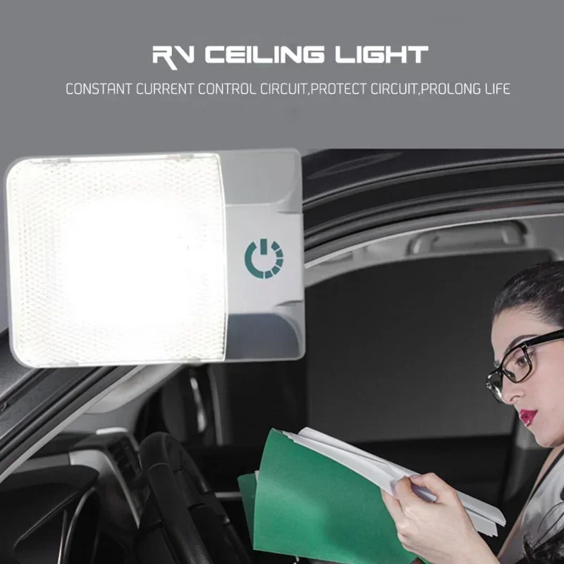 كامل جديد 12 فولت 24LED RV ضوء السقف RV الداخلية قبة الإضاءة أضواء مقطورة ل العربة RV