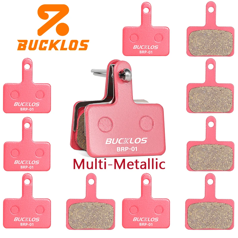 

BUCKLOS 10/20/30/40/50Set Bicycle Pads for B01S B03S Multi-metallic Bike Brake Pad Bicycle Disc Brake Pad for MT200 MT400 DEORE