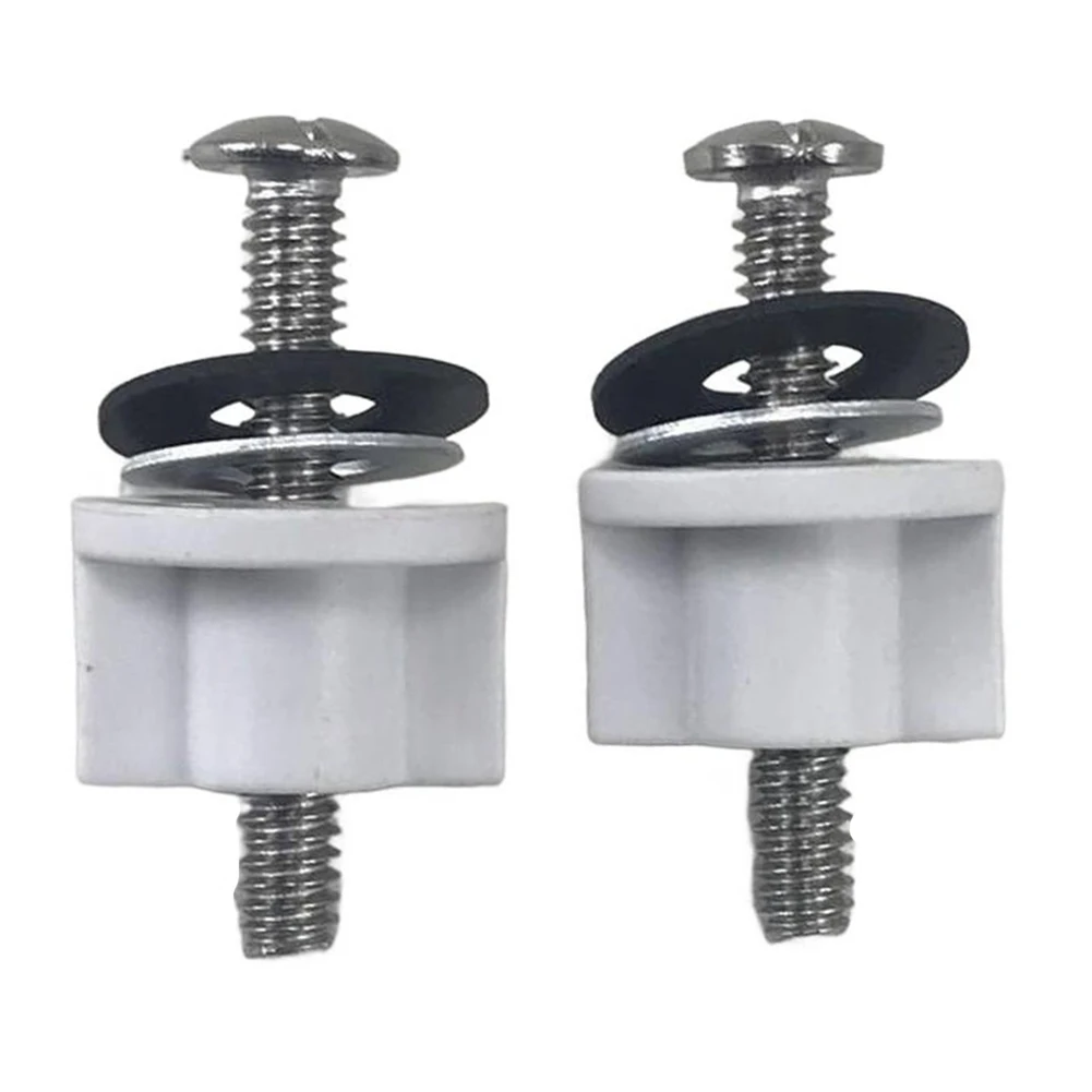 Premium Stainless Steel Toilet Tank Bolt Set Toilet Hinge Close Coupling Bolts Buffer Damper Installation Parts
