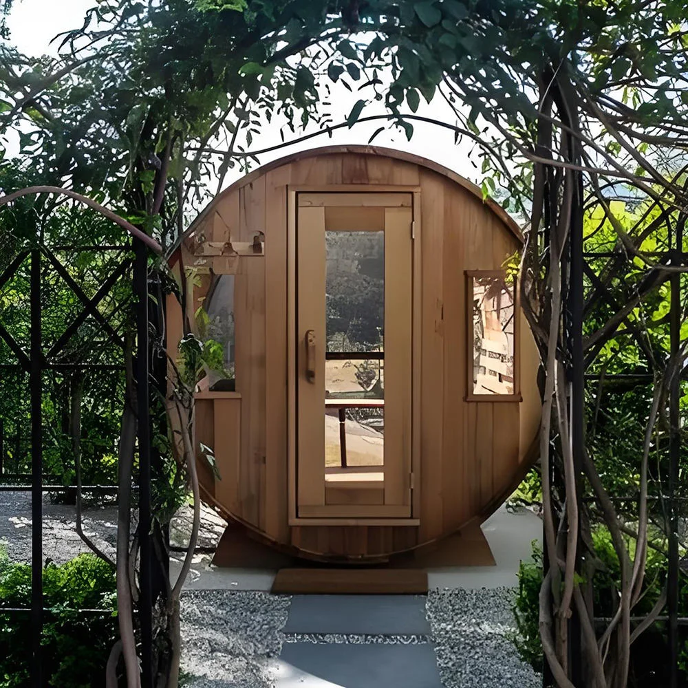 

STLFInfrared Steam Sauna Wood Burning 4 Person Outdoor Luxury Stove Room the Best Selling High Quality Factory Low Price