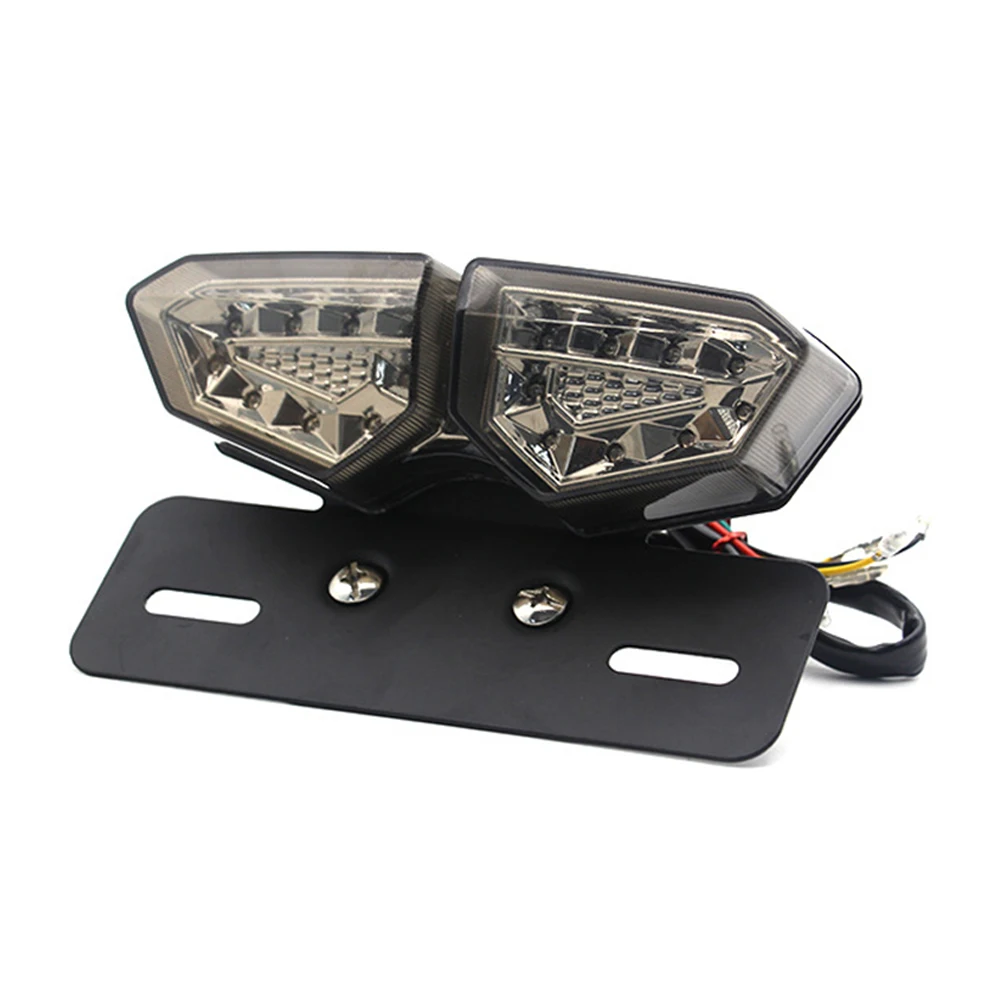 

12V Motorcycle Rear Lights LED Brake Light Motorcycle Tail Light Motorbike Stop Turn Signal Direction Indicator Blinker