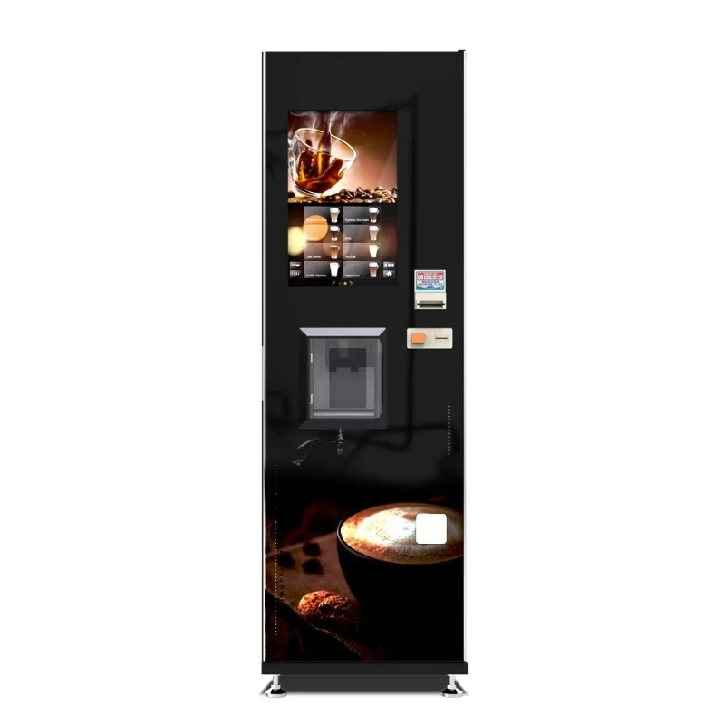 Cold Hot Fresh Ground Coffee Vending Machine