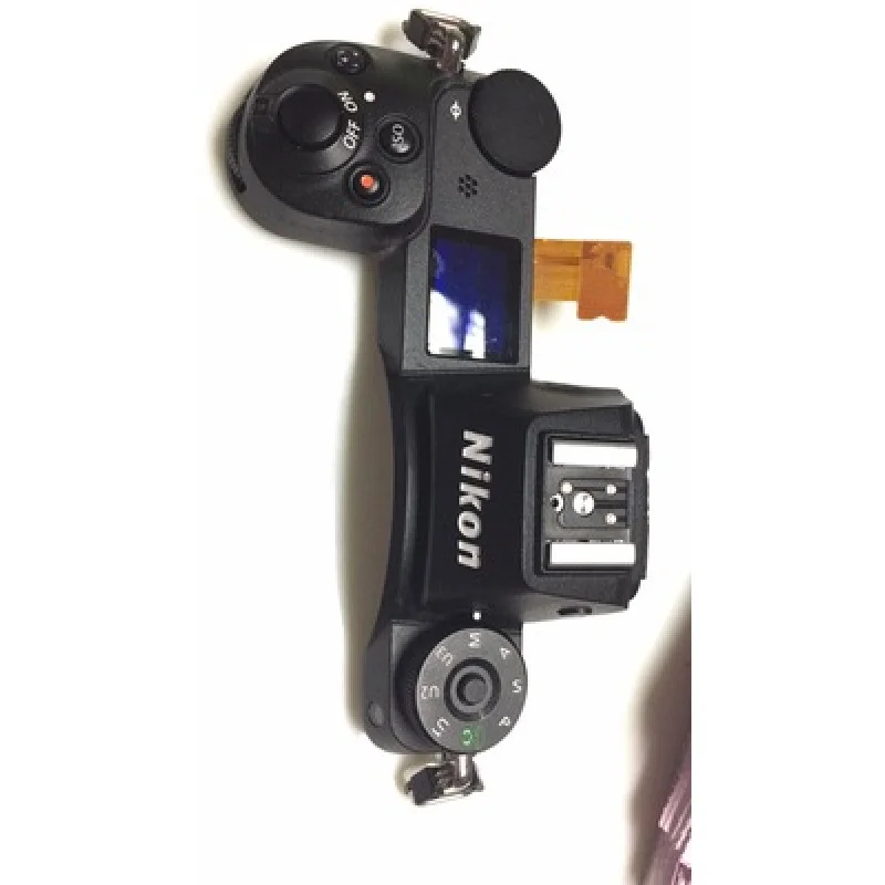 

Original disassembled 90new Nikon Z6 with bare top cover and no inner shoulder screen/no button repair parts