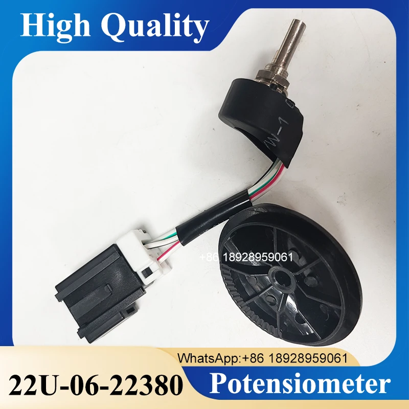 

22U-06-22380 22U0622380 Throttle Knob For komatsu PC200-7PC200-8 Excavator Potensiometer