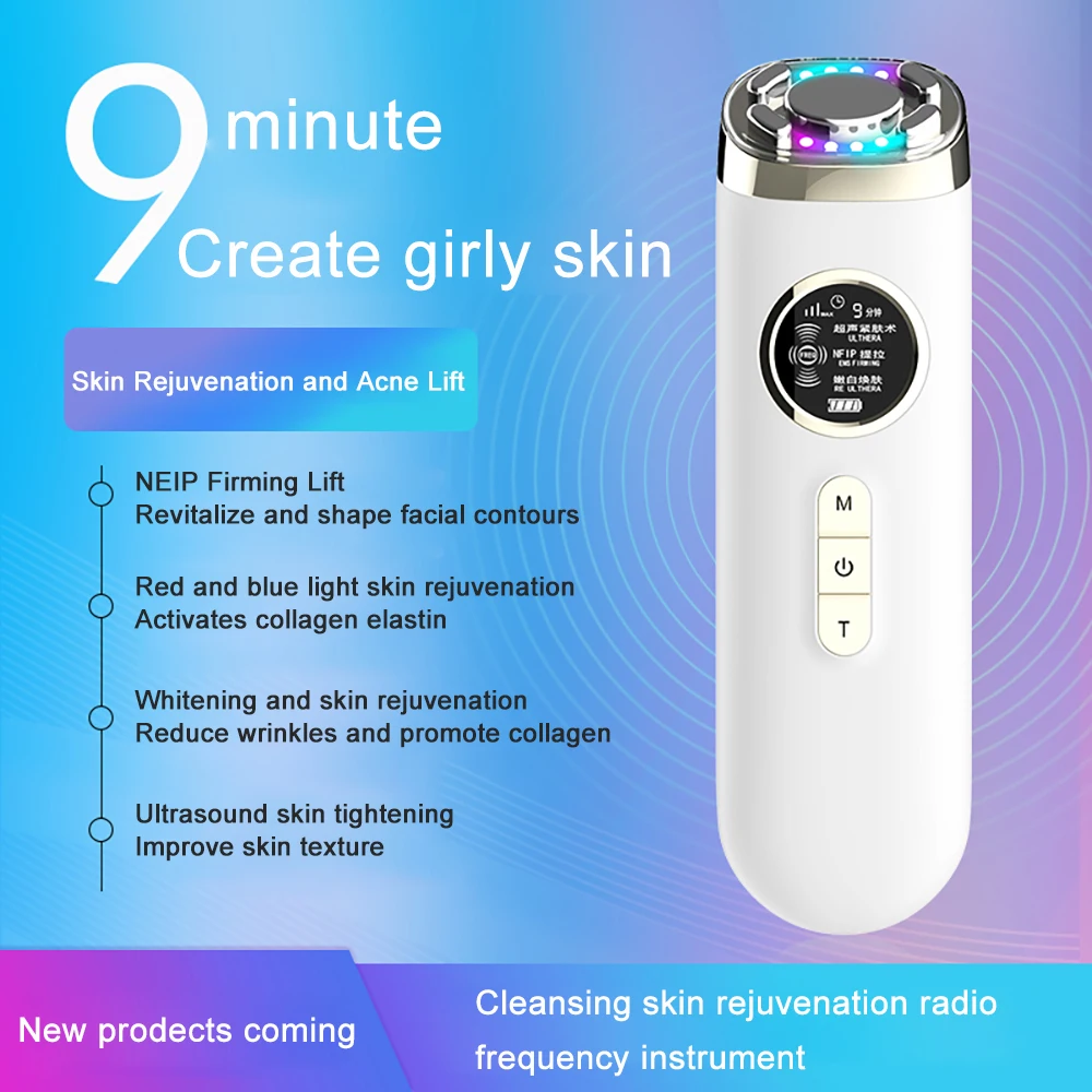 RF Lifting Facial Massagers for Skin Care Radiofrequency EMS Microcurrent Wrinkle Remover Lift Skincare Face Massage Beauty Tool