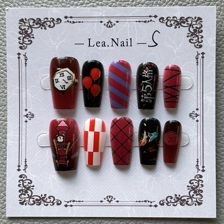 الهوية الخامس كرنفال كرسي مسمار الفن مانيكير فتاة Naib إميلي إيما تزيين مجوهرات الأظافر تأثيري الدعائم طالب الكرتون الهدايا #2