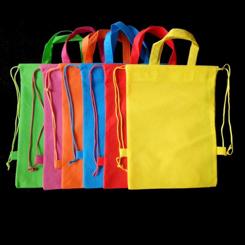 20 pcs Travel Storage Bag Drawstring Bag Dustproof Clothes Socks Cosmetic Packaging Organizer Drawstring Pocket