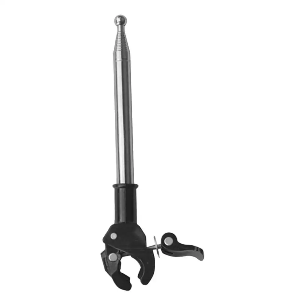 AliExpress NONE 1.2M Telescopic Flagpole Stainless Steel Portable Pole Flag Waving Pole Easy installation Car Holder for Boat Vehicle Bicycle