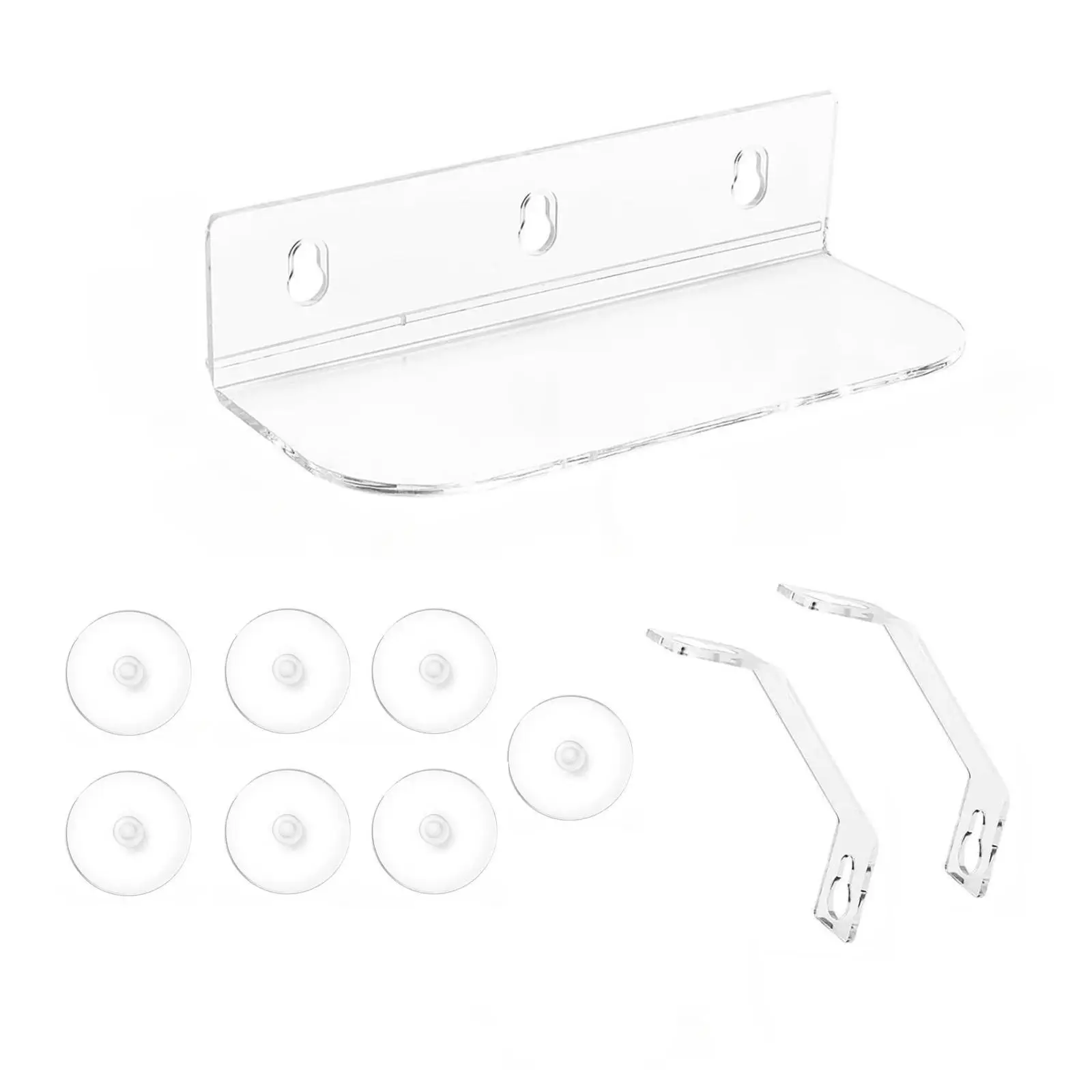 

Suction Cup Shelf for Plants, Window Plant Shelf, Window Sill Extend for Indoor Outdoor Flower Boxes Micro Vegetables