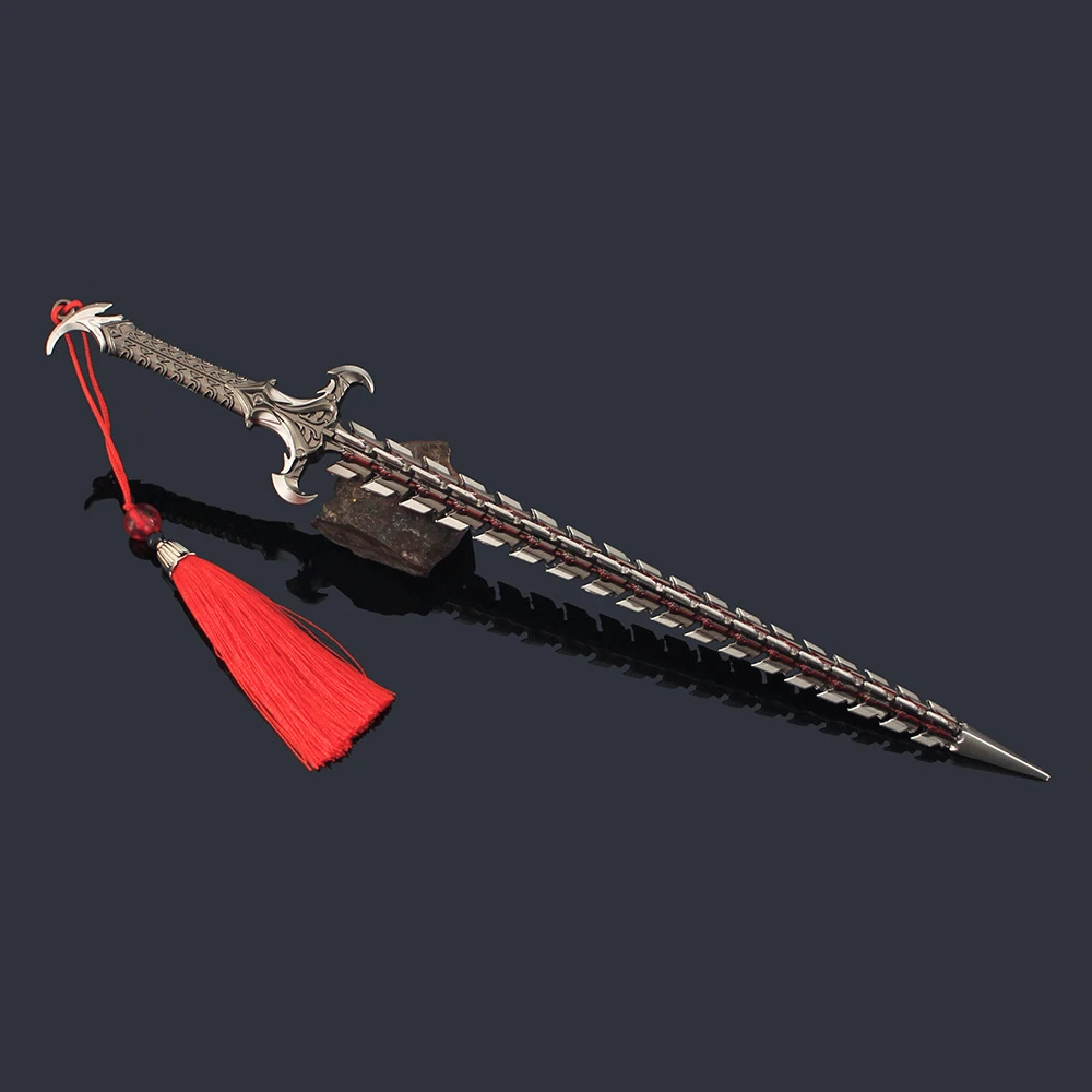 30 سنتيمتر ثعبان شفرة سلاح لعبة الطرفية المعادن كاتانا سيف ساموراي سلاح نموذج سلاسل المفاتيح سطح المكتب الحلي الحرف الهدايا اللعب