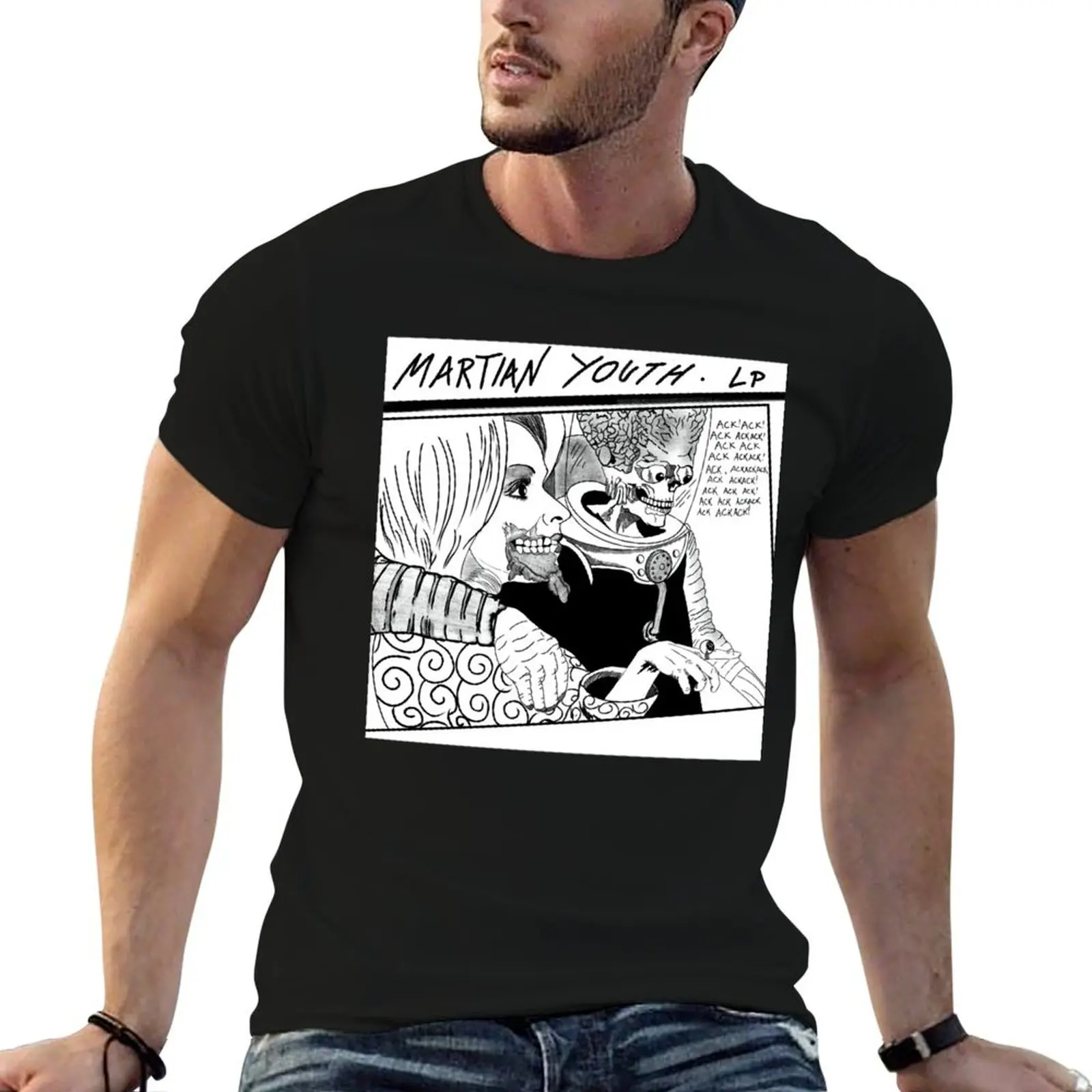 

100 casual Special man Fans man percent T-Shirt Movie Great for Youth cotton Model Martian shirt shirt Gift t t Present
