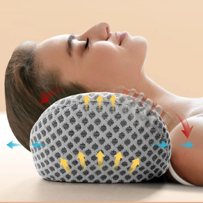 Moxibustion Hot Compress Pillow Relieve Pain Cervical Spine Support Special Repair Mugwort Sleep Pillow Modern Therapy Pillow