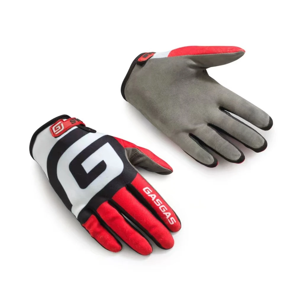 GAS three-color touchscreen outdoor cycling motocross long-finger wear-resistant off-road gloves are breathable, comfortable and 