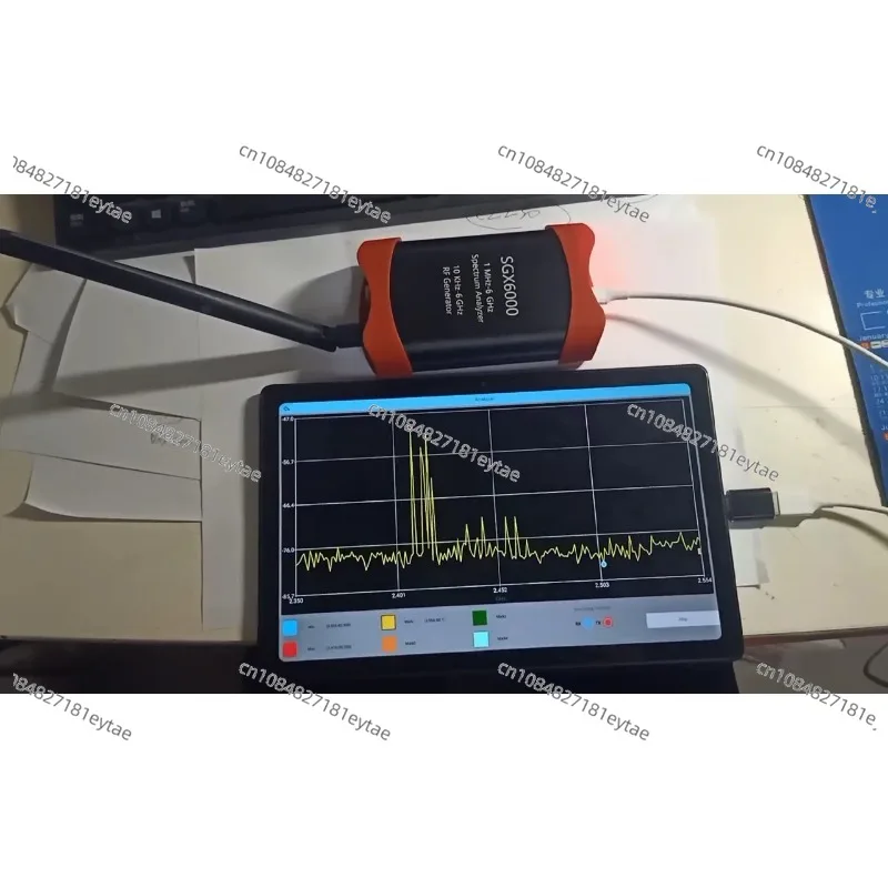 SGX6000 Spectrometer 6GHz USB Spectrum Analyzer RF Signal Source  Power Meter