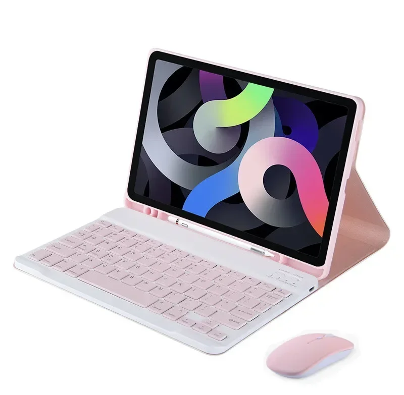 Case For Xiaomi Redmi Pad SE 11" Funda Tablets Keyboard Cover with Pencil Holder for Redmi Pad SE 11 Inch Keyboard Cover Teclado