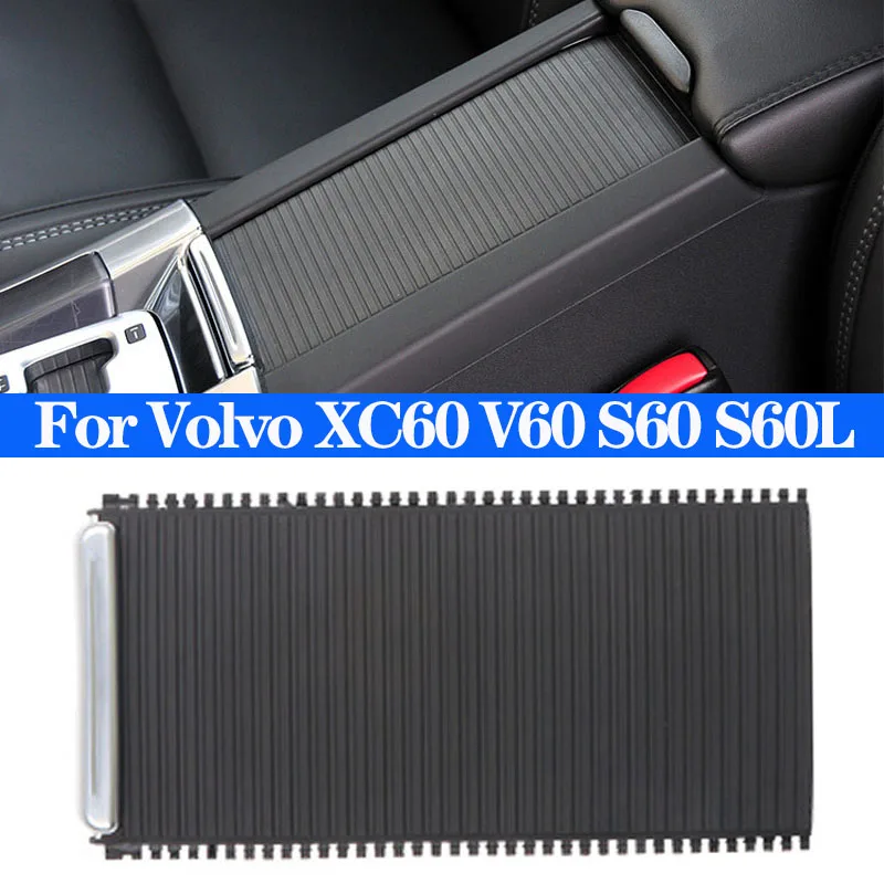 

Car Center Console Sliding Shutters Cup Holder Roller Blind Cover Replacement For Volvo XC60 V60 S60 S60L 39868873 Accessories