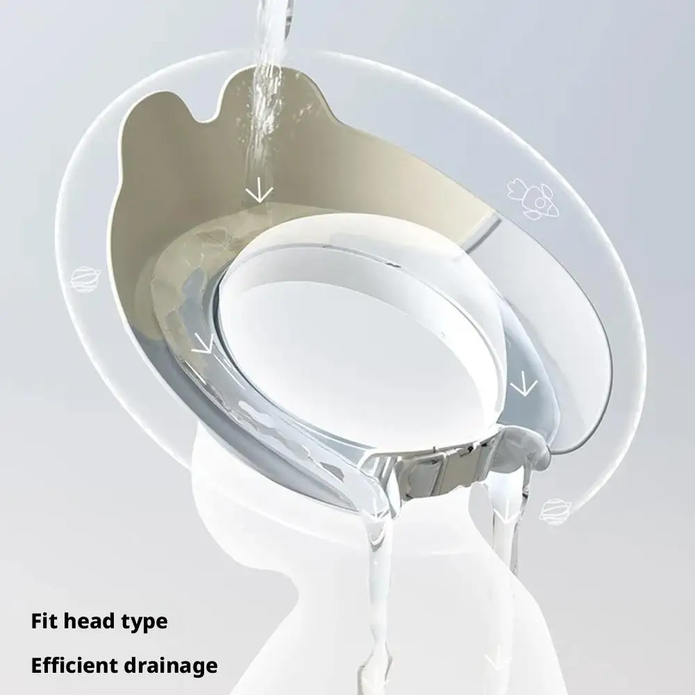 신생아 목욕 캡 유아 샴푸 컵 크라운 어린이 목욕용품 아기 샤워 스푼 어린이 머리 감기 컵 키즈 목욕 도구