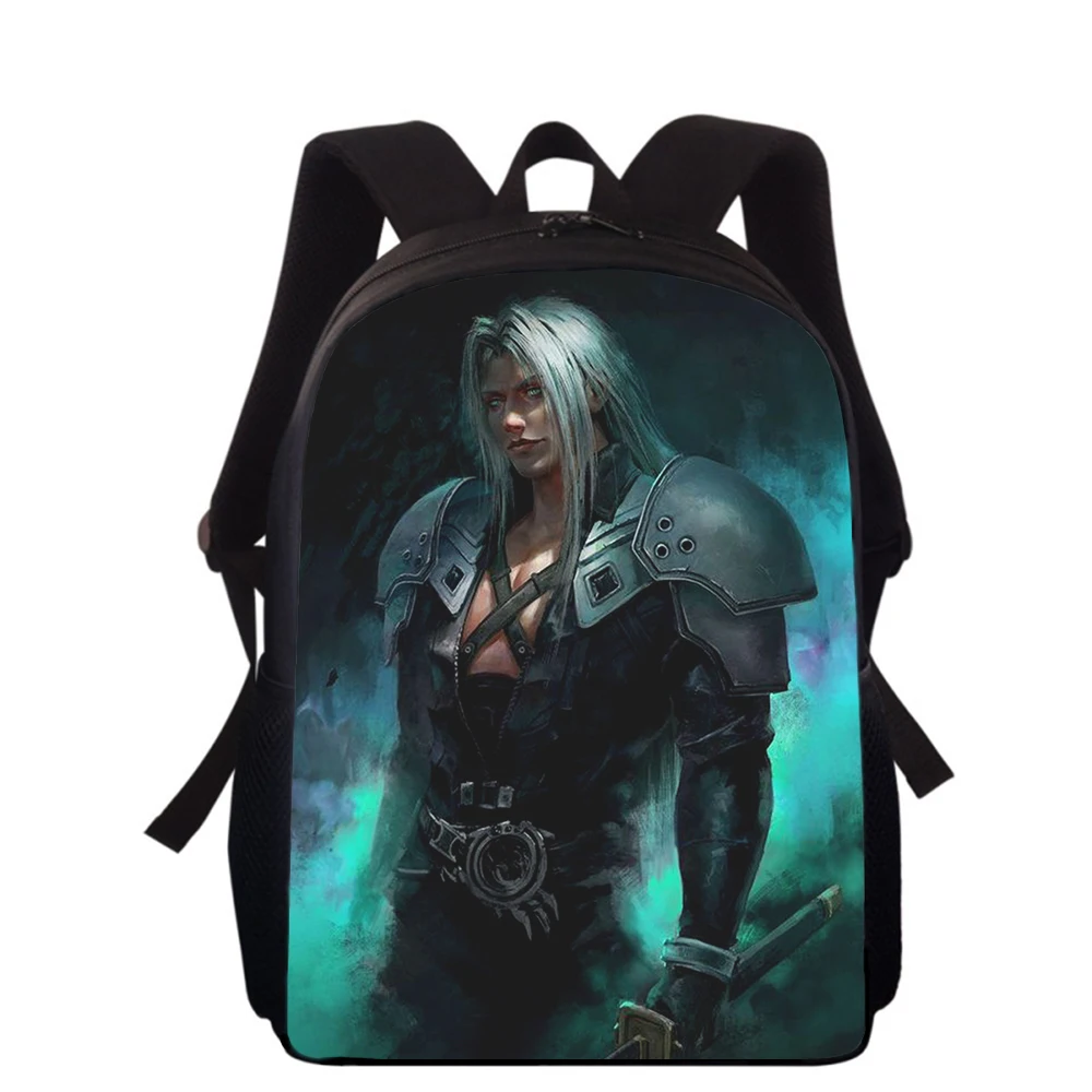 Final Fantasy Sephiroth 16" 3D Print Kids Backpack Primary School Bags for Boys Girls Back Pack Students School Book Bags