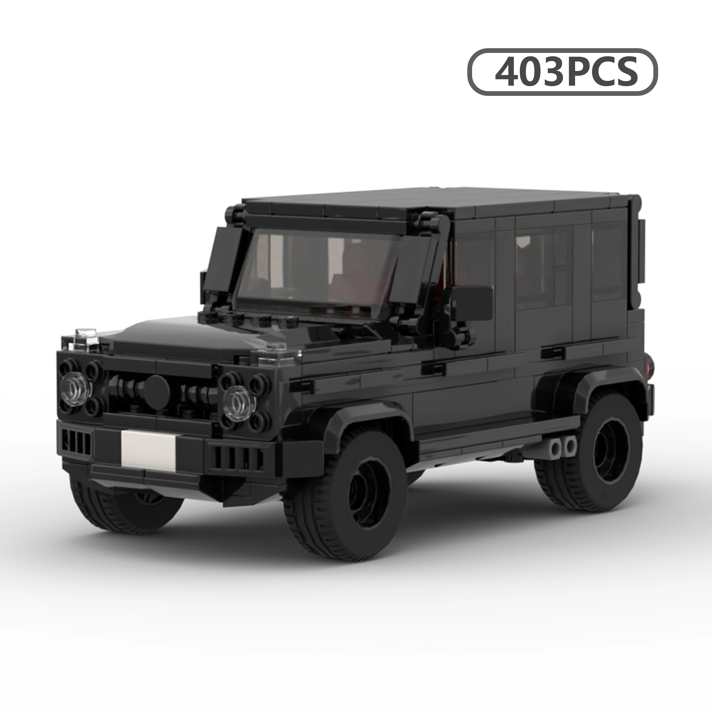 

MOC G63 SUV Building Blocks 8-Stud Speed Series Offroad Racing Model Educational Collection Toy Gift for Boys